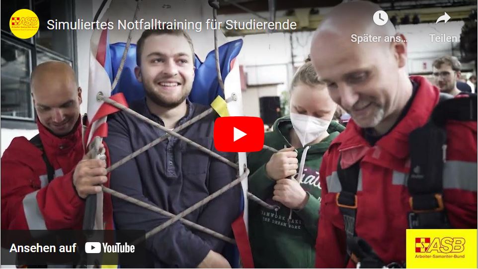 Der Film zum Notfalltraining: Studierende erleben Rettungseinsätze hautnah