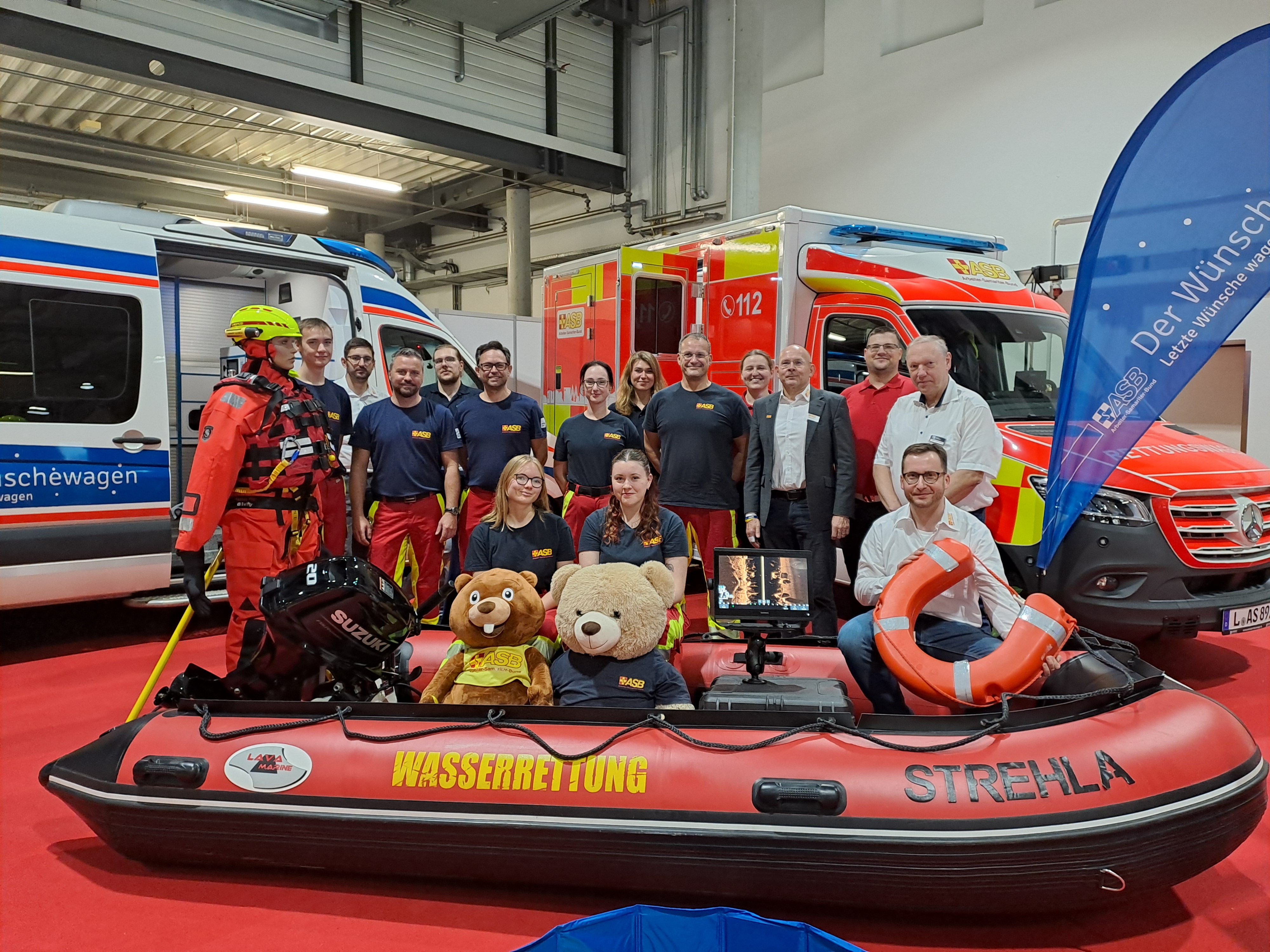 ASB zeigte seine Kompetenzen in Rettungsdienst und Bevölkerungsschutz
